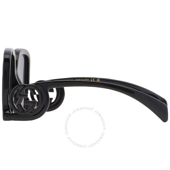 نظارات شمسية نسائية مربعة رمادية متدرجة من جوتشي