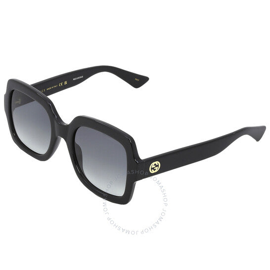 Gucci, Grey Gradient Square Ladies Sunglasses