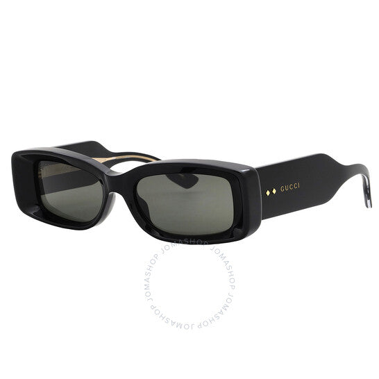 Gucci, Grey Rectangular Ladies Sunglasses