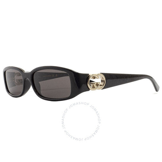 Gucci, Grey Rectangular Ladies Sunglasses
