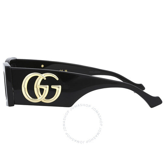 Gucci, Grey Rectangular Sunglasses