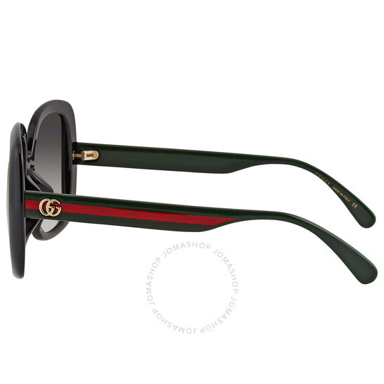 نظارات شمسية مربعة رمادية للنساء من غوتشي