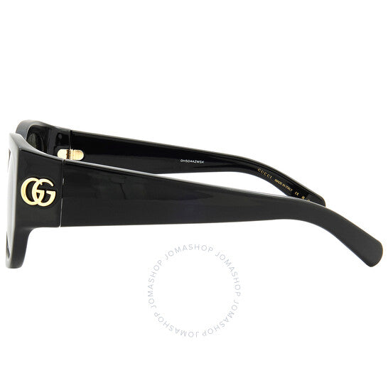 Gucci, Grey Square Ladies Sunglasses