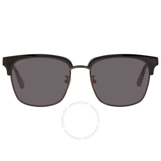 Gucci, Grey Square Men's Sunglasses