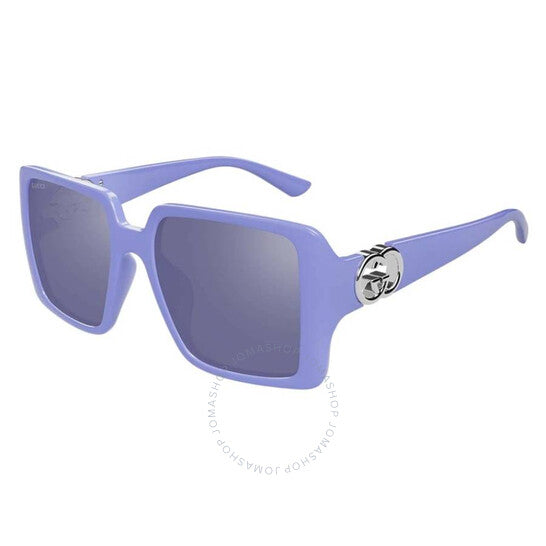 Gucci, Violet Flash Square Ladies Sunglasses