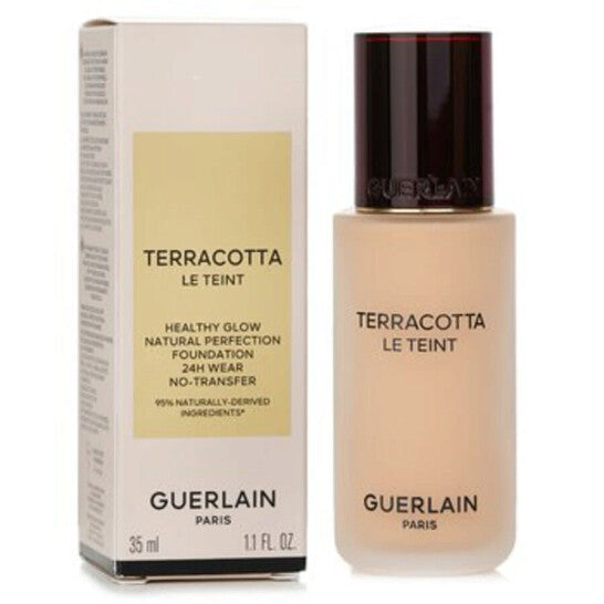 Guerlain, Terracotta Le Teint Healthy Glow Natural Perfection Foundation 24H Wear No Transfer 1.1 oz # 2N Neutra Skin Care 3346470438460