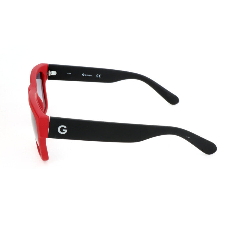 Ladies Red Geometric Sunglasses