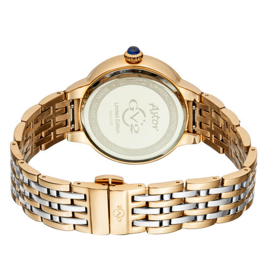 Astor Quartz Diamond White Dial Ladies Watch