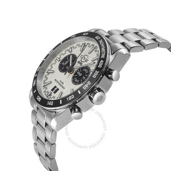 Gv2 By Gevril, Freccia Chronograph Quartz White Dial Men's Watch