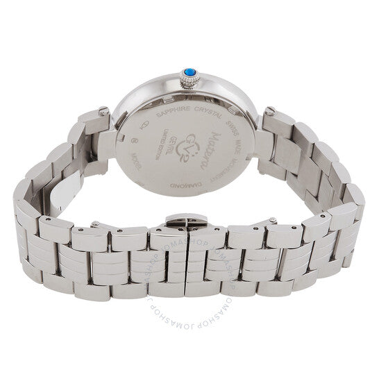 Gv2 By Gevril, Matera Diamond Mother of Pearl Dial Ladies Watch