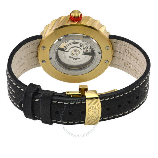 Gv2 By Gevril, Motorcycle Black Dial Men's Watch