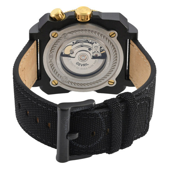 Gv2 By Gevril, XO Submarine Automatic Black Dial Men's Watch