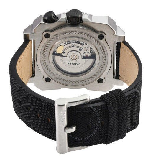 Gv2 By Gevril, XO Submarine Automatic Black Dial Men's Watch