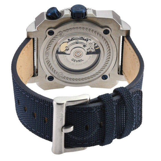 Gv2 By Gevril, XO Submarine Automatic Blue Dial Men's Watch