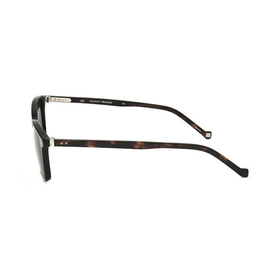 Men's Black Square Sunglasses