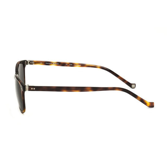 Men's Brown Rectangular Sunglasses