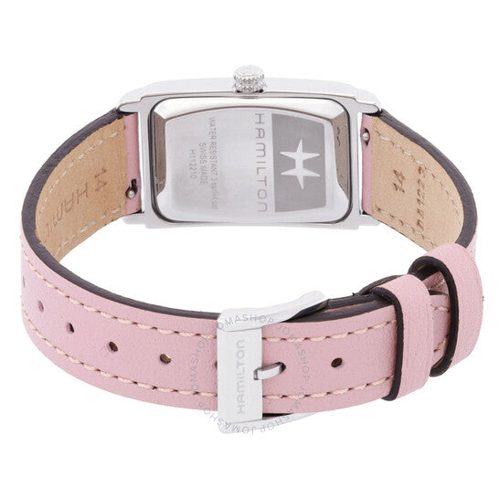 ساعة هاميلتون، كوارتز أمريكية كلاسيكية بمينا فضي للسيدات