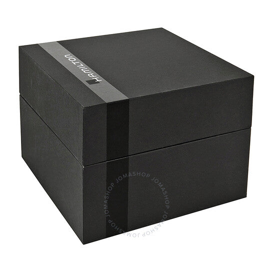 Hamilton, Jazzmaster Black Dial Black Leather Men's Watch