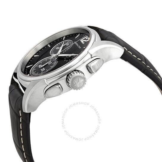 Hamilton, Jazzmaster Chronograph Quartz Black Dial Men's Watch