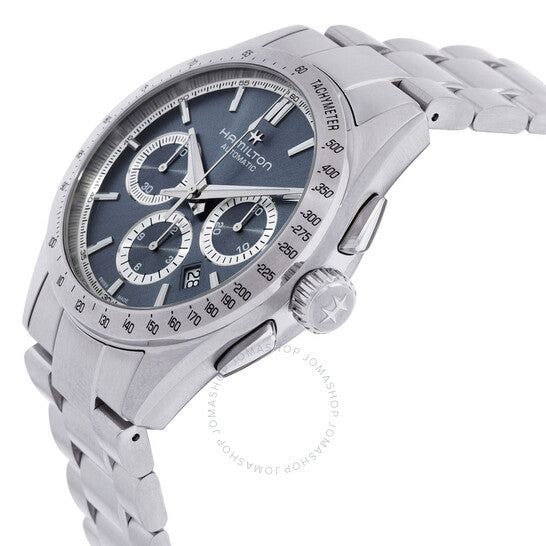 Hamilton, Jazzmaster Performer Autochrono Blue Dial Men's Watch