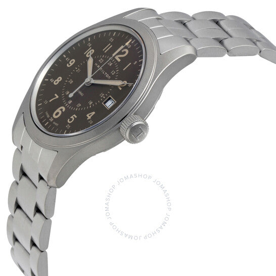 Hamilton, Khaki Field Brown Dial Stainless Steel Men's Watch