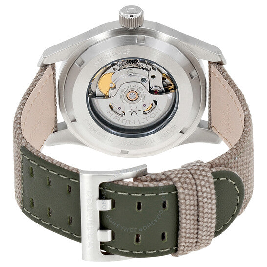 Hamilton, Khaki Field Olive Green Dial Automatic Men's Watch