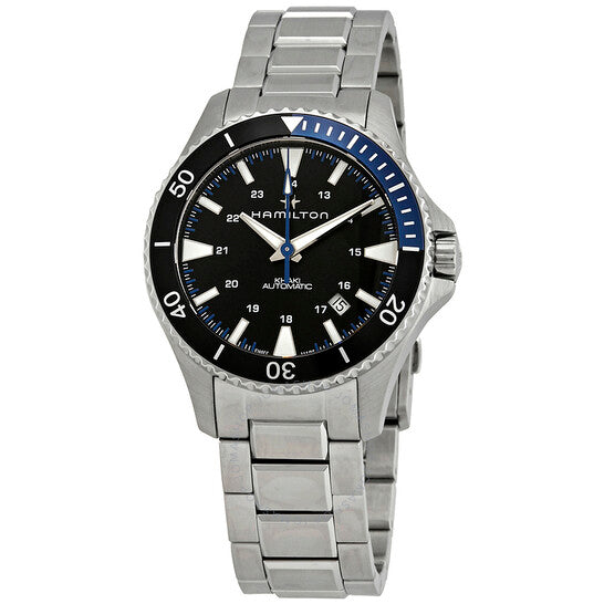 Hamilton, Khaki Navy Scuba Automatic Batman Bezel Men's Watch