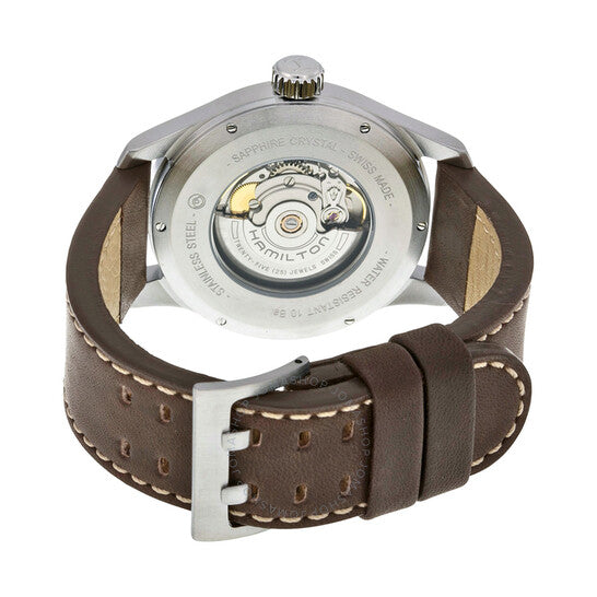 Hamilton, Khaki Officers Automatic Black Dial Men's Watch