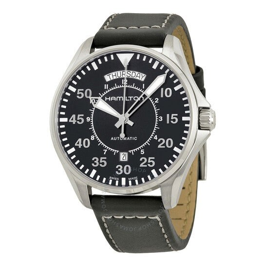 Hamilton, Khaki Pilot Automatic Black Dial Men's Watch