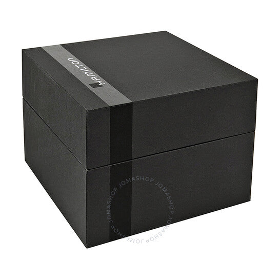 ساعة هاميلتون كرونوغراف أوتوماتيكية للرجال باللون الذهبي الوردي