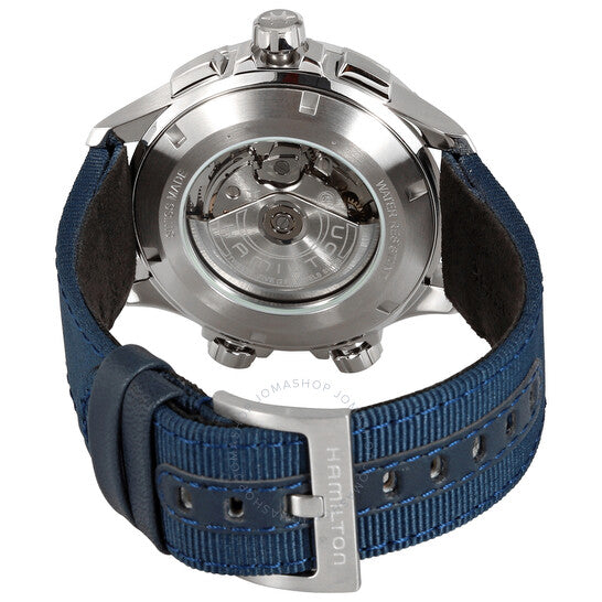 Hamilton, X-Wind Lefty Chronograph Automatic Blue Dial Men's Watch