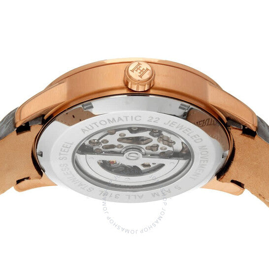 Heritor, Davies Automatic Grey Dial Men's Watch