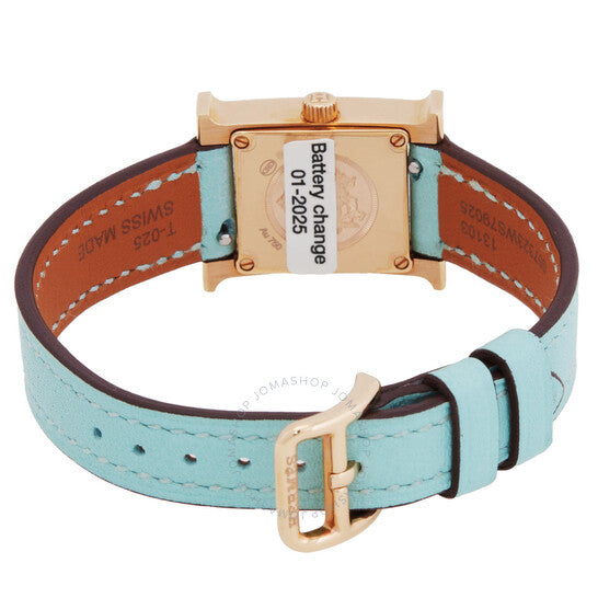 Hermes, Heure H Mini Model Diamond Quartz Ladies Watch