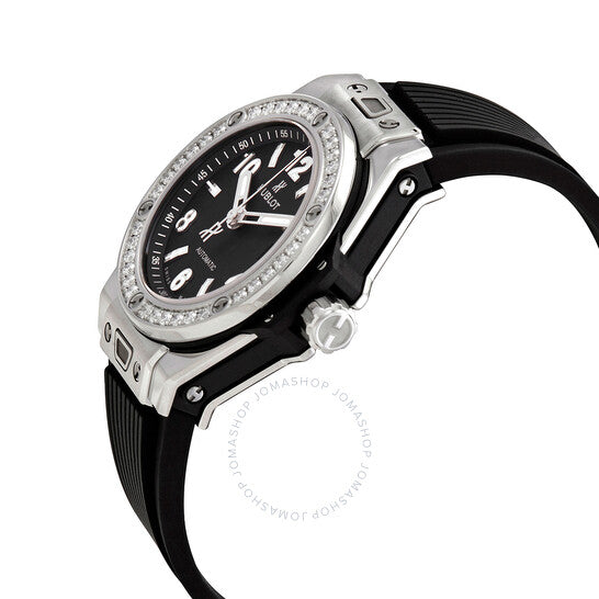 Hublot, Big Bang Automatic Diamond Black Dial Ladies Watch