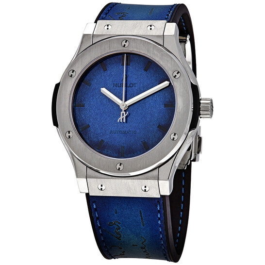 Hublot, Classic Fusion Automatic Limited Berluti Blue Men's Watch