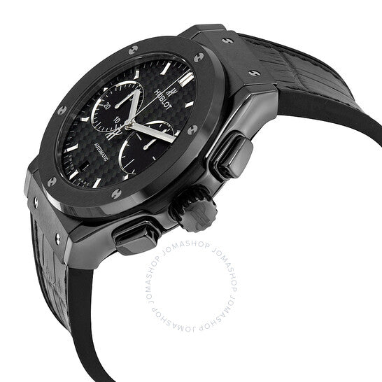 Hublot, Classic Fusion Black Ceramic Case Chronograph Watch