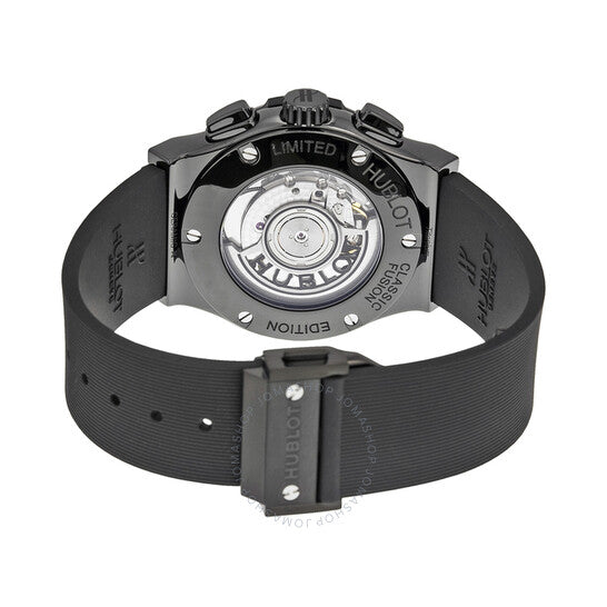 Hublot, Classic Fusion Black Dial Black Rubber Men's Watch