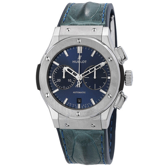 Hublot, Classic Fusion Chronograph Automatic Blue Dial Men's Watch
