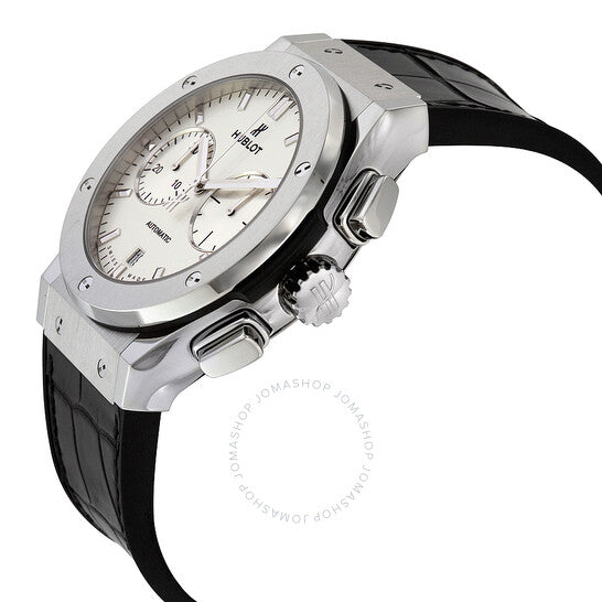 Hublot, Classic Fusion Chronograph White Opalin Dial Men's Watch