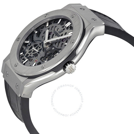 Hublot, Classic Fusion Hand Wind Skeleton Dial Men's Watch