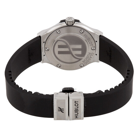 ساعة هوبلو كلاسيك فيوجن كوارتز بمينا سوداء للسيدات