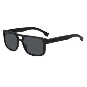Grey Rectangular Men's Sunglasses
