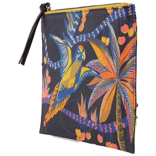 Inoui Editions, Parrot Tropical Print Pouch