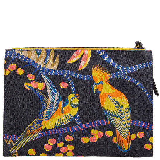 Inoui Editions, Parrot Tropical Print Pouch