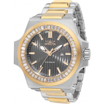 Akula Quartz Crystal Gunmetal Dial Men's Watch