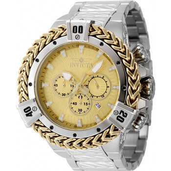 Bolt Chronograph GMT Quartz Gold Dial Men's Watch