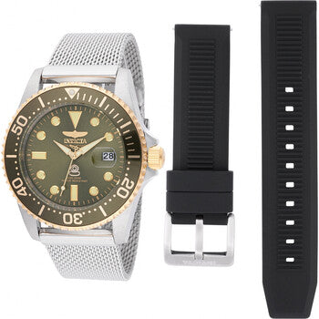 Pro Diver Quartz Green Dial Men's Watch