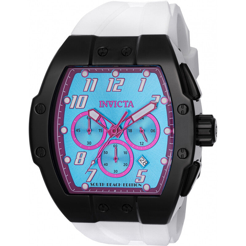 Racing South Beach Chronograph GMT Quartz AQUA Dial Men's Watch