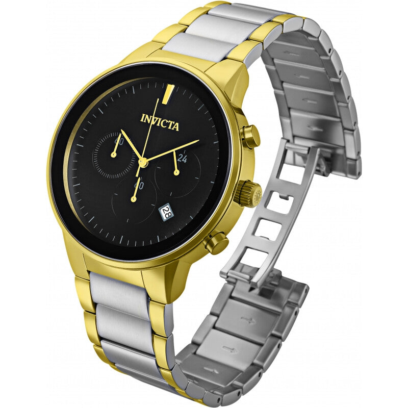 Specialty Chronograph Quartz Black Dial Men's Watch