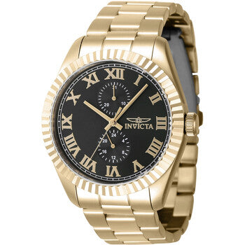 Specialty GMT Quartz Black Dial Men's Watch